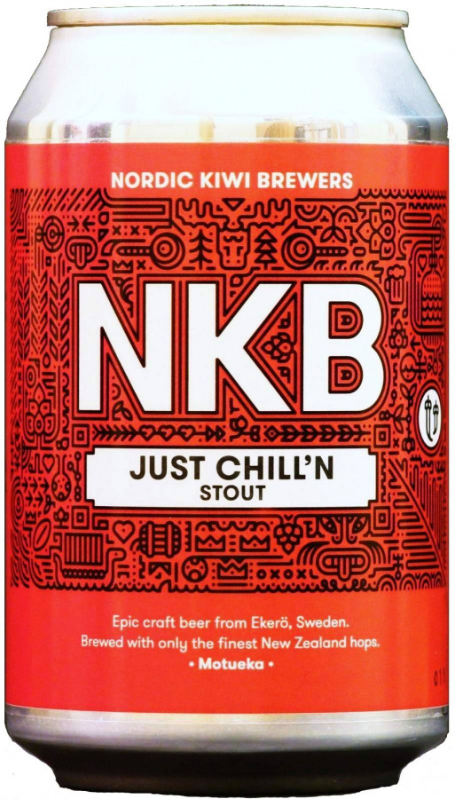 Nordic Kiwi Brewers Just Chill'n Stout