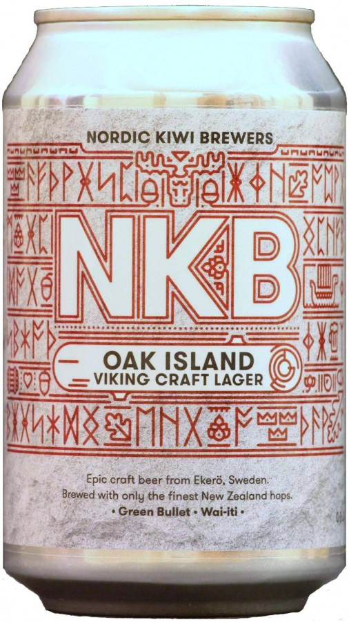 Nordic Kiwi Brewers Oak Island Lager