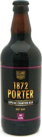 Elland Brewery 1872 Porter