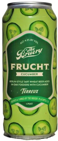The Bruery Terreux Frucht: Cucumber