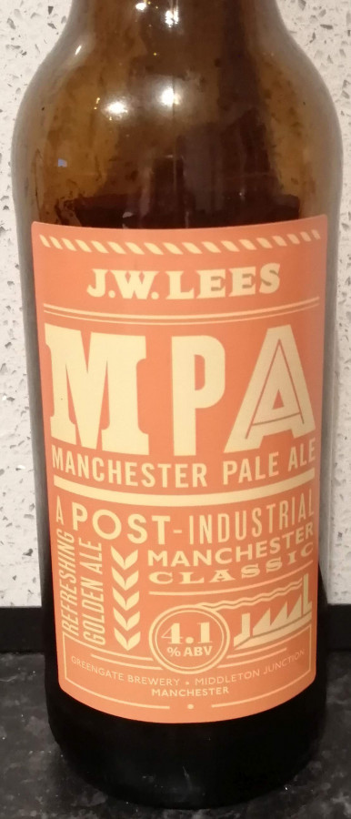 J.W. Lees MPA Manchester Pale Ale