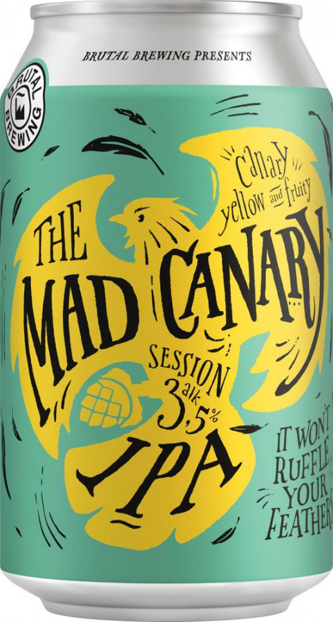 Brutal Brewing Mad Canary Session IPA