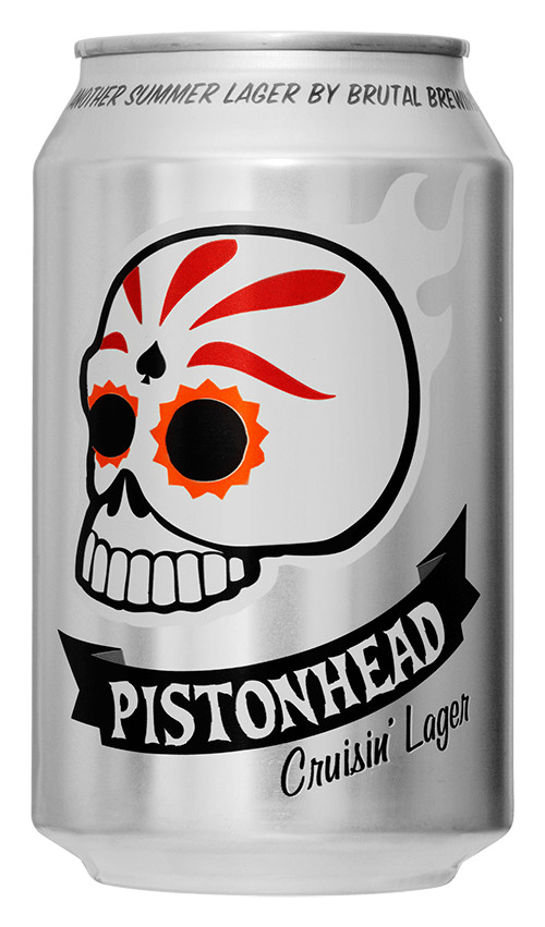 Brutal Brewing Pistonhead Cruisin' Lager