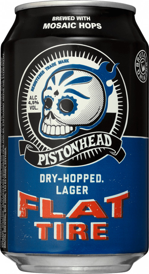 Brutal Brewing Pistonhead Flat Tire