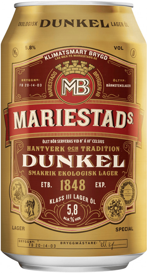Spendrups Bryggeri Mariestads Dunkel