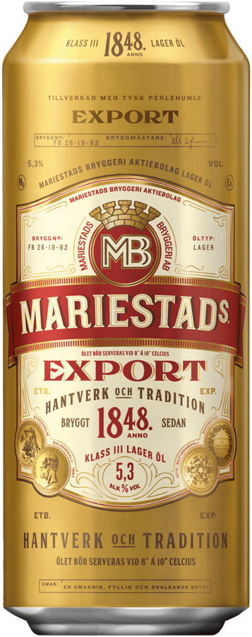 Spendrups Bryggeri Mariestads Export (5.3%)