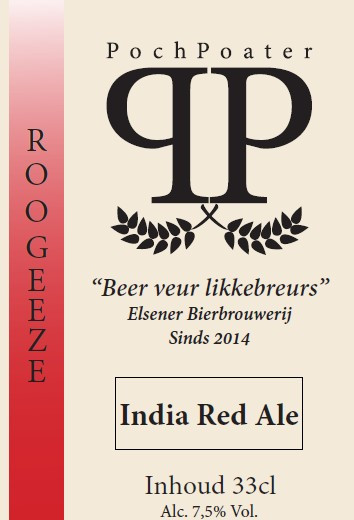 PochPoater - Elsener Bierbrouwerij Roogeeze India Red Ale