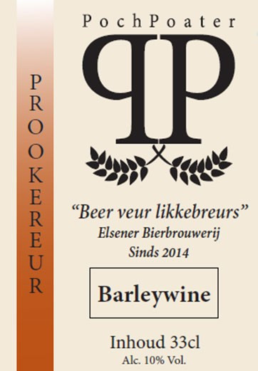 PochPoater - Elsener Bierbrouwerij Prookereur Barley Wine