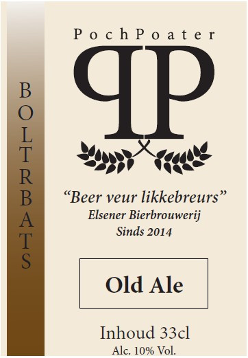 PochPoater - Elsener Bierbrouwerij Boltrbats Old Ale