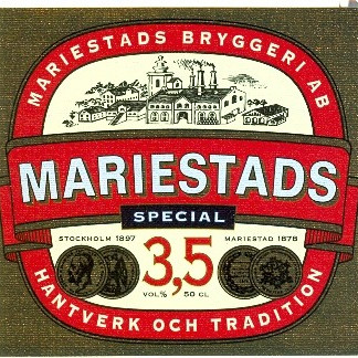 Spendrups Bryggeri Mariestads Special