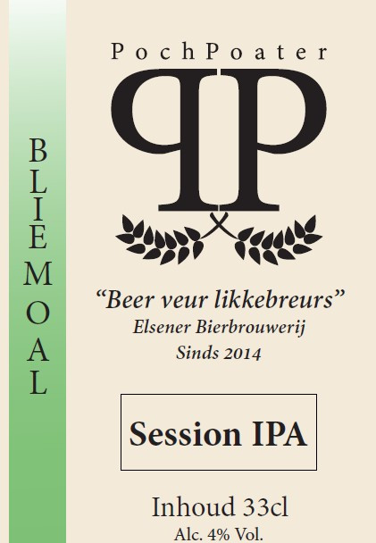 PochPoater - Elsener Bierbrouwerij Bliemoal Session IPA