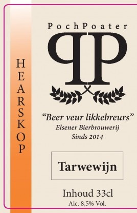 PochPoater - Elsener Bierbrouwerij Hearskop Tarwewijn