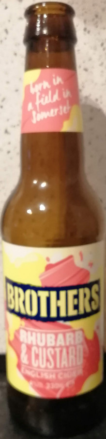 Brothers Cider (Brothers Group) Rhubarb & Custard