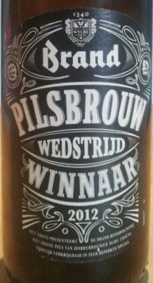 Brand Bierbrouwerij Pilsbrouwwedstrijdwinnaar 2012