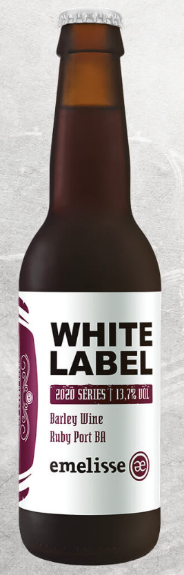 Brouwerij Emelisse White Label - Barley Wine: Ruby Port BA