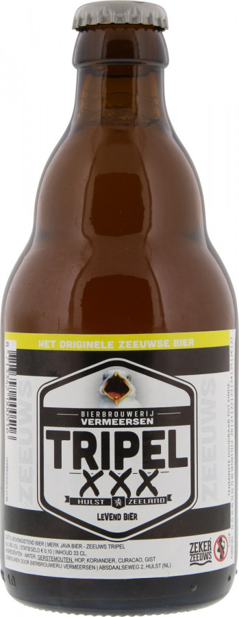 Bierbrouwerij Vermeersen Tripel XXX (Java Bier - Zeeuws Tripel)