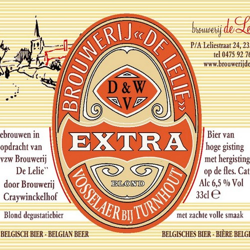 Brouwerij De Lelie Extra Blond