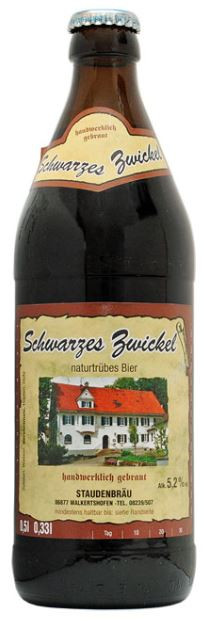 Staudenbräu Schwarzes Zwickel