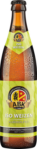 Aktienbrauerei Kaufbeuren Alkoholfreies Iso Weizen