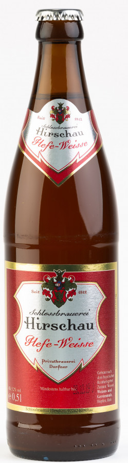 Schlossbrauerei Hirschau (Hirschauer) Hefe-Weisse