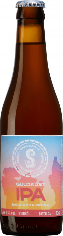 Snausarve Gårdsbryggeri Guldkust IPA
