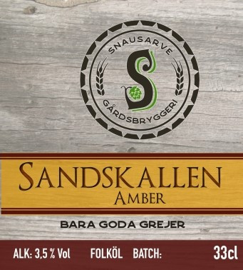 Snausarve Gårdsbryggeri Sandskallen