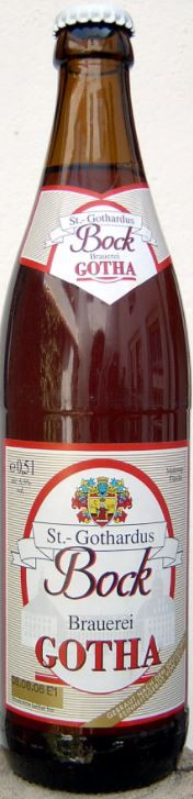Brauerei Gotha St. Gothardus Bock