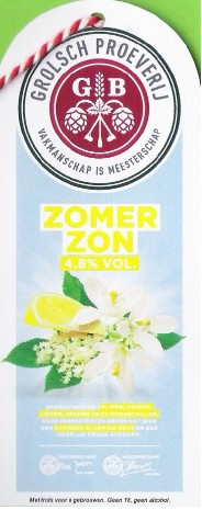 Grolsche Bierbrouwerij Nederland Proeverij #12 Zomerzon
