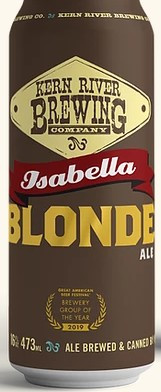 Kern River Brewing Isabella Blonde