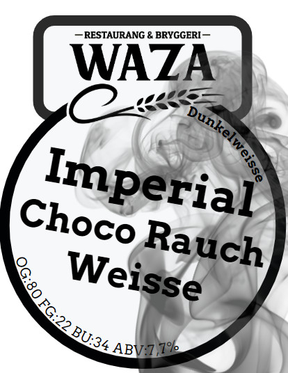 Waza Restaurang & Bryggeri Imperial Choco Rauch Weisse