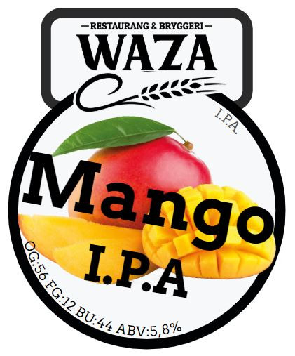 Waza Restaurang & Bryggeri Mango IPA