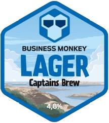 Business Monkey Lager Captains Brew