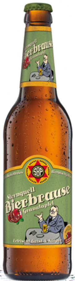 Sternquell-Brauerei Bierbrause Granatapfel