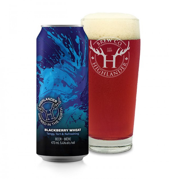 Highlander Brew Co. Blackberry Wheat