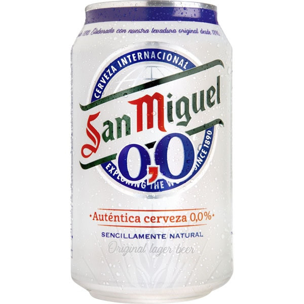 San Miguel Spain 0,0% (Sin)