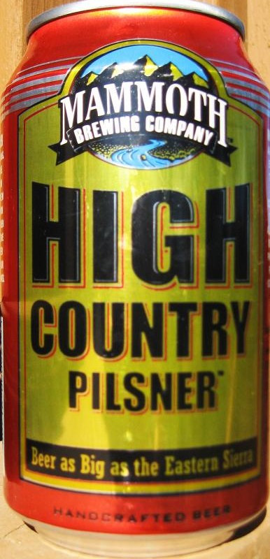 Mammoth Brewing Company High Country Pilsner