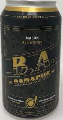 Mason Ale Works B.A. Baracus