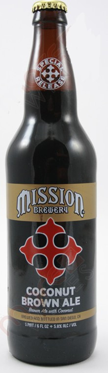 Mission Brewery Coconut Brown Ale