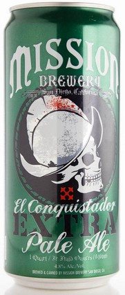 Mission Brewery El Conquistador Extra Pale Ale