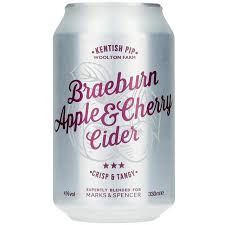 Marks & Spencer Stores Braeburn Apple & Cherry Cider