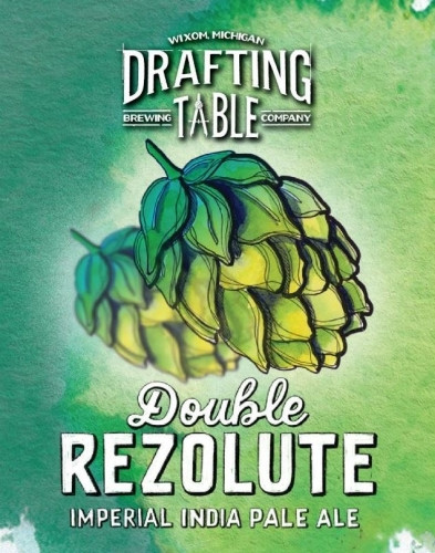 Drafting Table Brewing Company Double Rezolute IPA