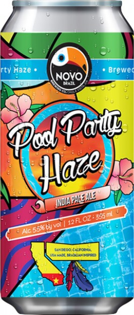 Novo Brazil Brewing Company Pool Party Haze