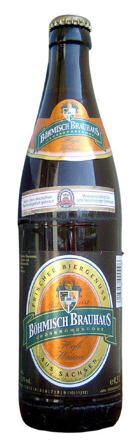 Böhmisch Brauhaus Großröhrsdorf Hefe Weizen