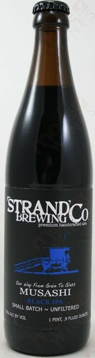 Strand Brewing Company Musashi Black IPA