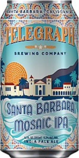 Telegraph Brewing Santa Barbara Mosaic IPA