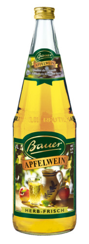 Bauer Fruchtsaft Apfelwein Herb-Frisch