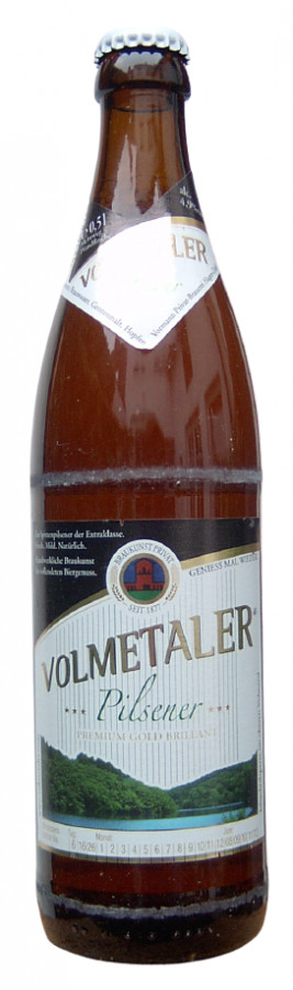 Vormann Brauerei Volmetaler Pilsener Premium Gold Brillant