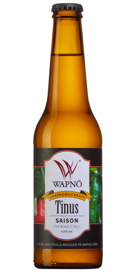 Wapnö Gårdsbryggeri Tinus Saison Paprika/Chili