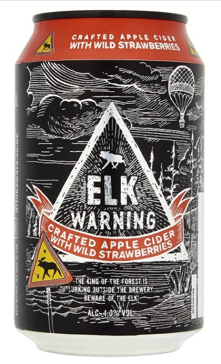 Sofiero Bryggeri Elk Warning with Wild Strawberries