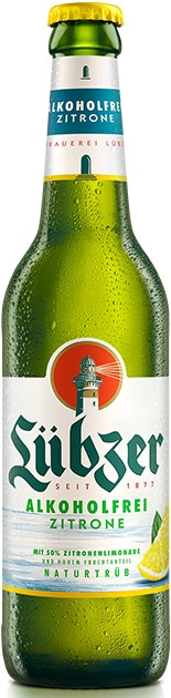 Mecklenburgische Brauerei Lübz (Lübzer) Alkoholfrei Zitrone